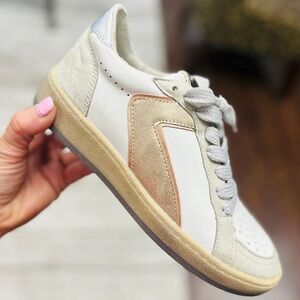 ShuShop Salma Sneaker • Gold • Size 7 1/2 • Like New